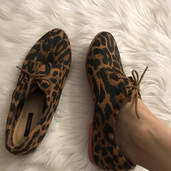 Forever 21 Cheetah Print Loafer Flats Size 9 - Picture 8 of 8